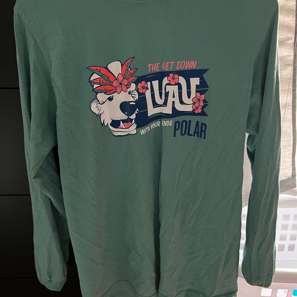 Sea foam green long sleeve T-shirt